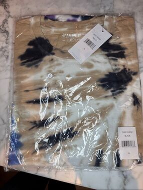 STAPLE Pigeon Tie Dye Tee XL Tan Black Purple Streetwear NWT